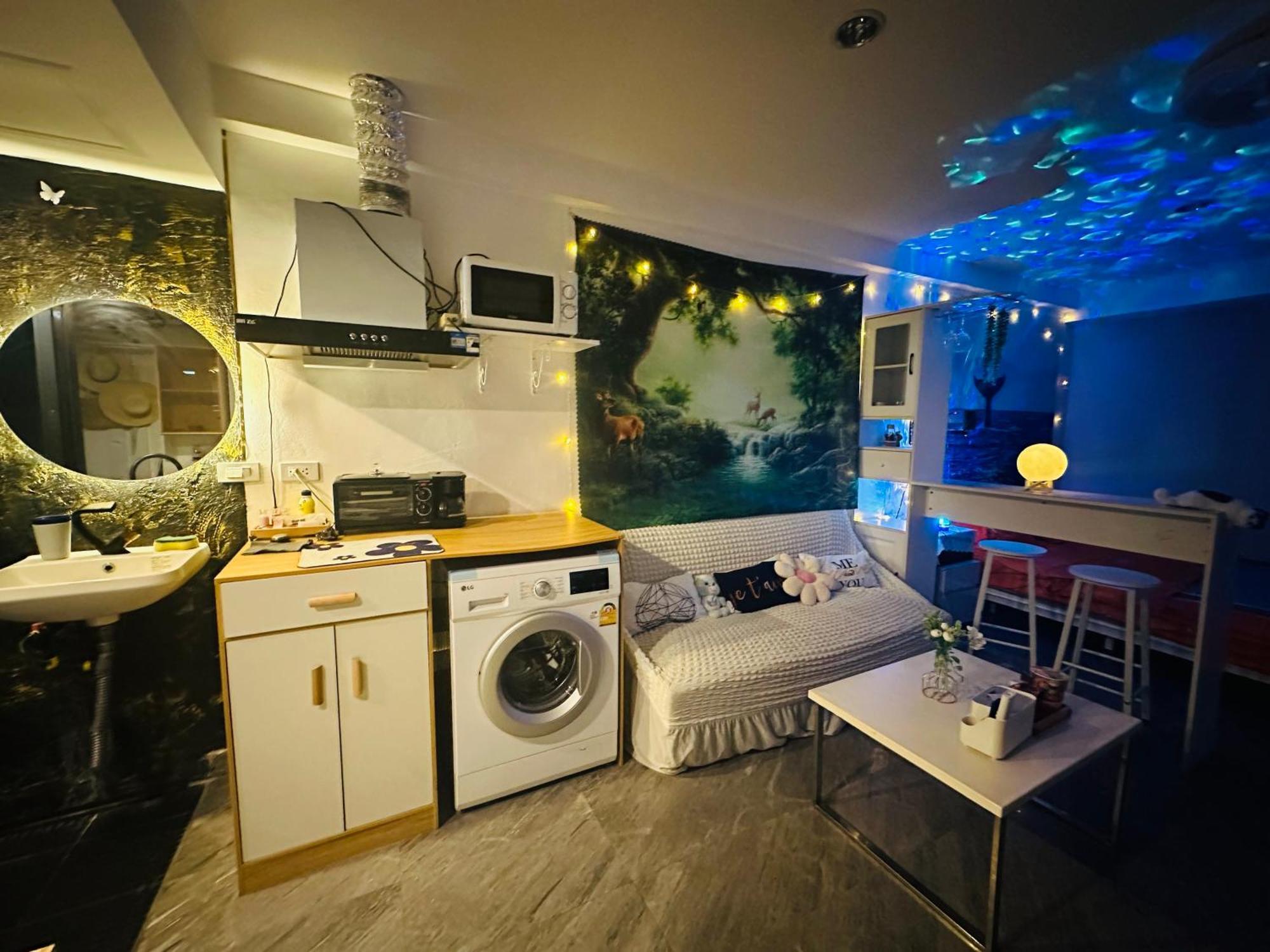 Seaview Jomtien-tub, Projector, High Speed Wi-fi Appartement